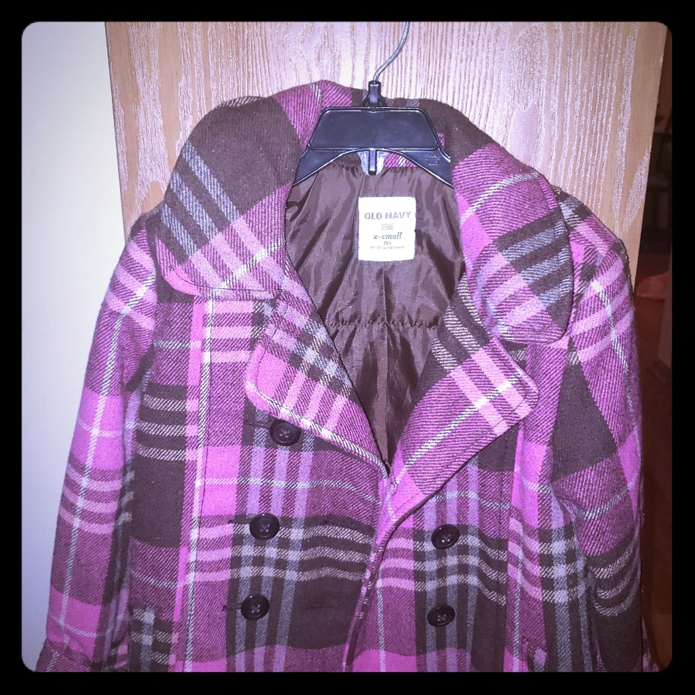 Like New - Girls Old Navy peacoat